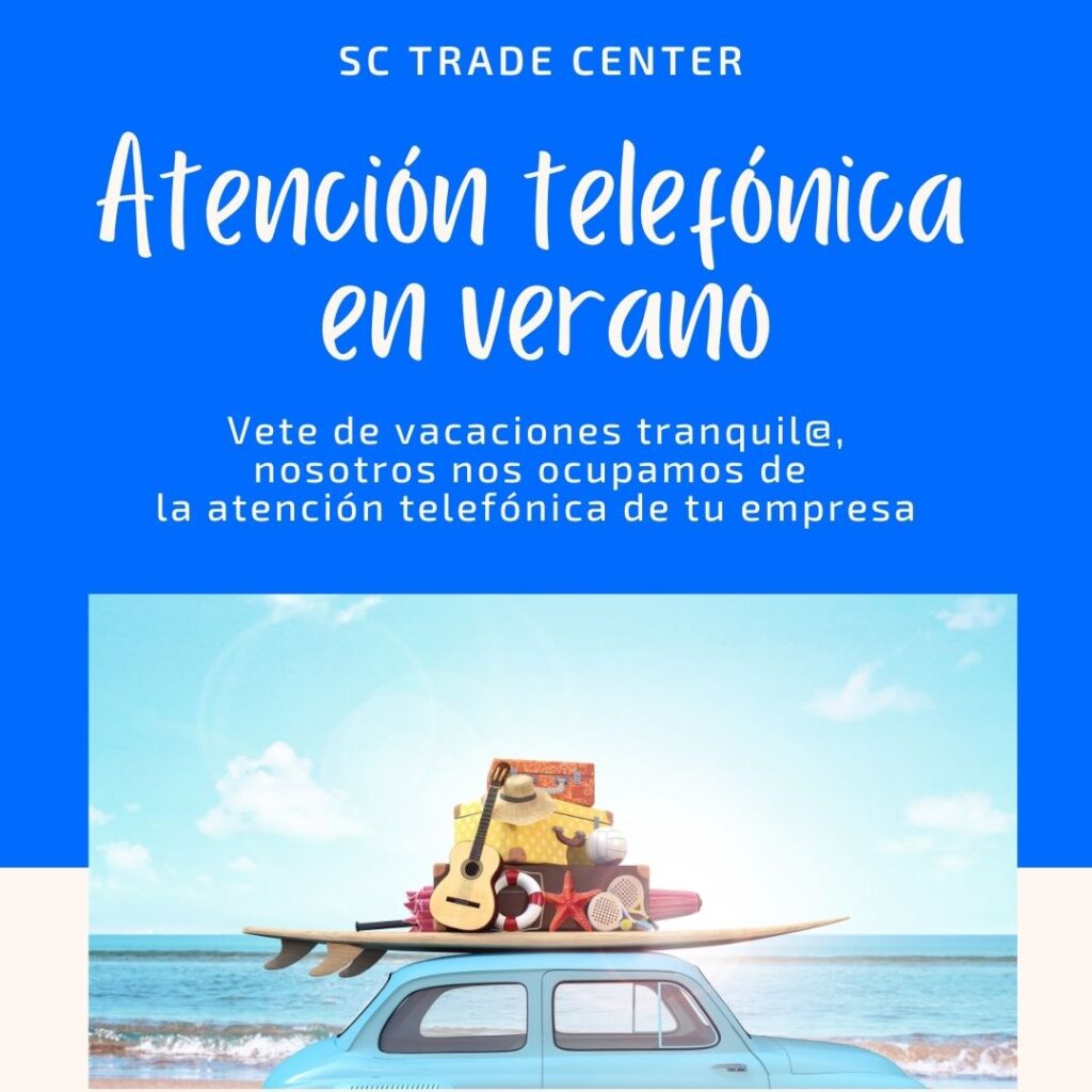 En SC Trade Center no paramos en agosto, sctradecenter.es